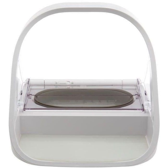SUREFEED Dispensador de comida con chips electrónicos blancos para gatos y perros: para comida seca o comida húmeda 1 SUREFEED Dispensador de comida con chips electrónicos blancos para gatos y perros: para comida seca o comida húmeda 1