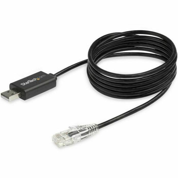 Adaptador Ethernet a USB Startech ICUSBROLLOVR Negro 1,8 m Adaptador Ethernet a USB Startech ICUSBROLLOVR Negro 1,8 m