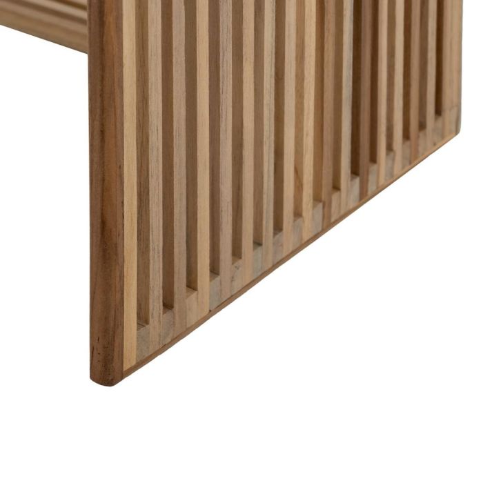 S/3 Mesa Auxiliar Natural Madera de Teca 65 X 30 X 66 cm