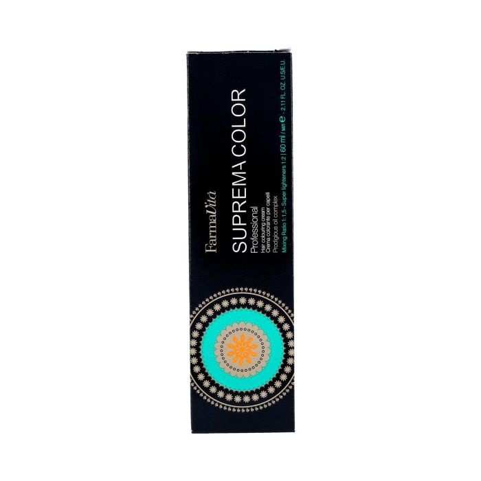 Farmavita Suprema Color 3.0 - Tinte Permanente 60ml, 100% Cobertura Canas, con Aceites de Argán, Macadamia y Aguacate