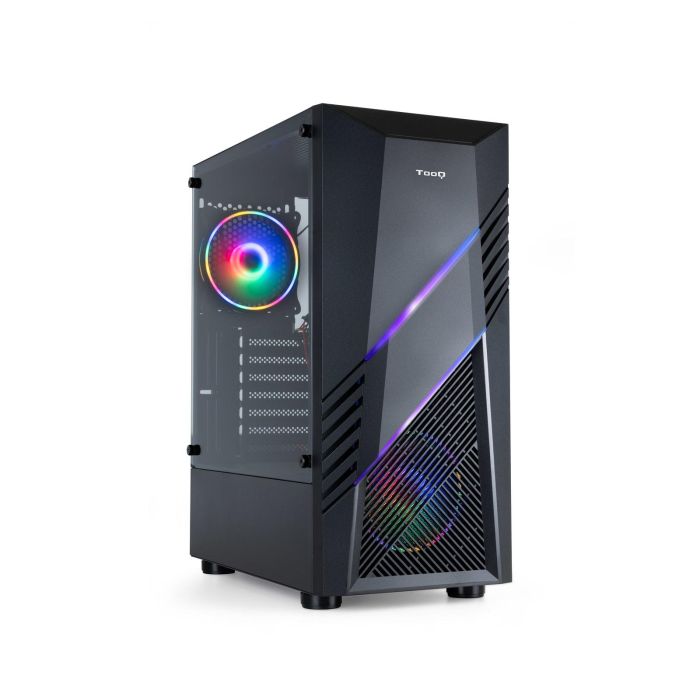 TOOQ CAJA SEMITORRE GAMING BIOHAZARD NEGRA