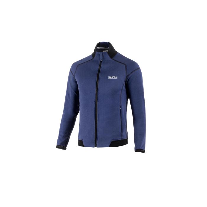 Sudadera Sparco Con Cremallera Completa Azul Talla XXL SBMJ0009B0N022XL 2