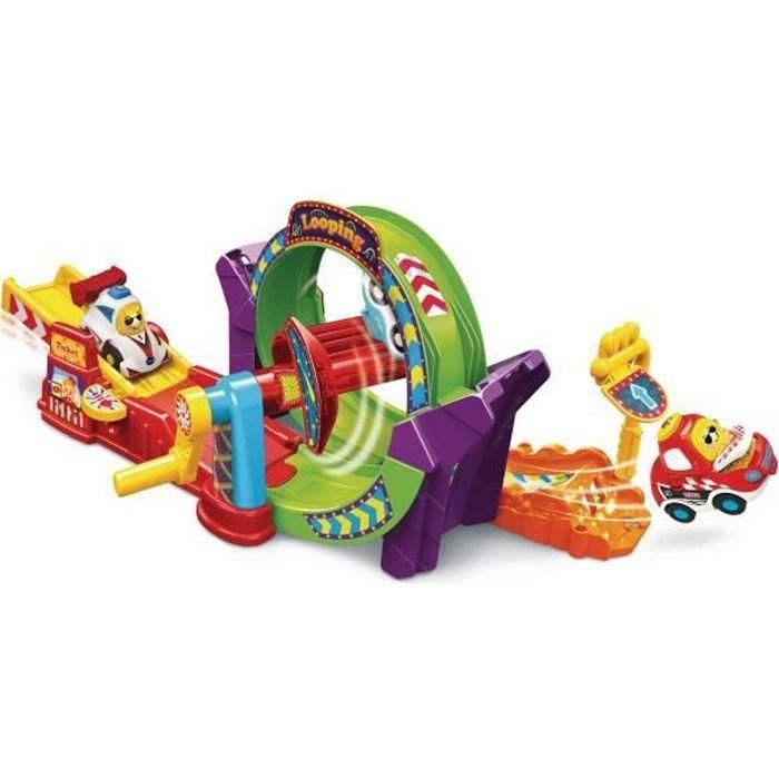 VTECH 534905 - Tut Tut Bolides - Circuito Looping con Vehículo King, Roi du Looping - Juguete para Niños 1-5 Años 0 VTECH 534905 - Tut Tut Bolides - Circuito Looping con Vehículo King, Roi du Looping - Juguete para Niños 1-5 Años 0