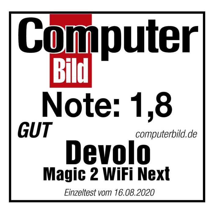 Adaptador Powerline Devolo Magic 2 WiFi Next Single 2400Mbps 1