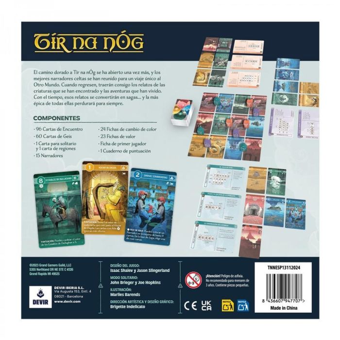Juego Mesa Tír Na Nóg 2 Juego Mesa Tír Na Nóg 2