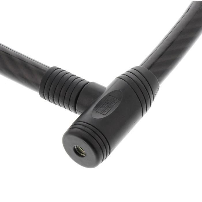 Burg Wachter 570 120 Candado para Bicicleta de Llave, Acero 25mm con Funda PVC 3