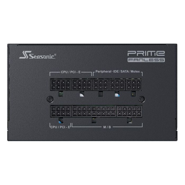 Seasonic PRIME PX-500 Fuente de Alimentación 500W 80 PLUS Platinum Fanless ATX Completamente Modular 5