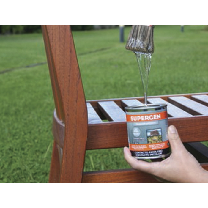 Supergen Pegamento de Contacto Incoloro 40 ml para Bricolaje y Reparación 4