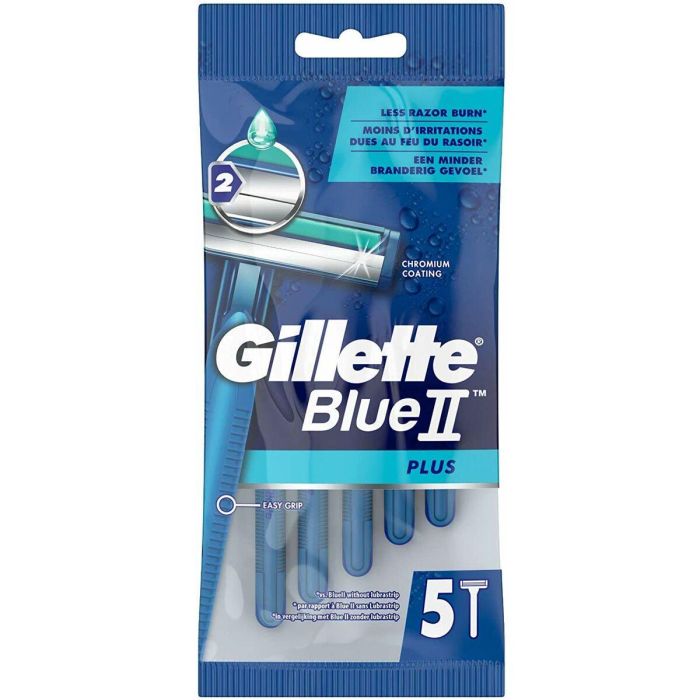 Gillette Blue Ii Plus Cuchilla De Afeitar Desechable