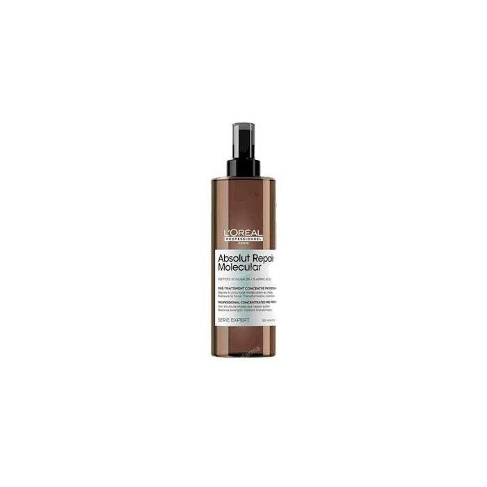 L'Oréal Absolut Repair Molecular - Prétraitement Réparateur 190ml - Repara 2 Años de Daños