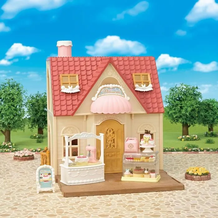 Sylvanian Families SYL5054131058077 La caja de pasteles 5807 - Playset de cocina y comida para muñecas, Juguetes para niños a partir de 3 años 2