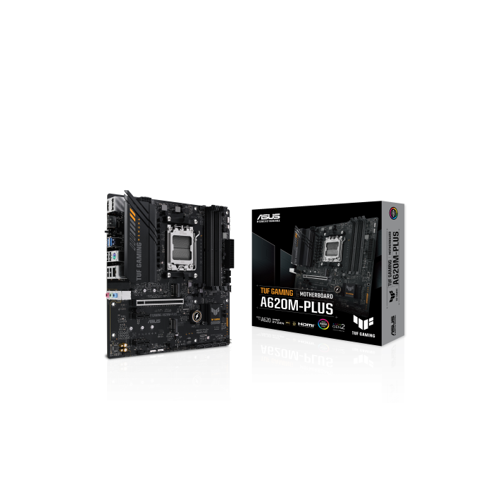 ASUS TUF GAMING A620M-PLUS AMD A620 Zócalo AM5 micro ATX 6