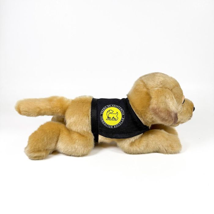 Peluche Labrador Canela 21Cm Con Chaleco 939D00247 Bocalan 3