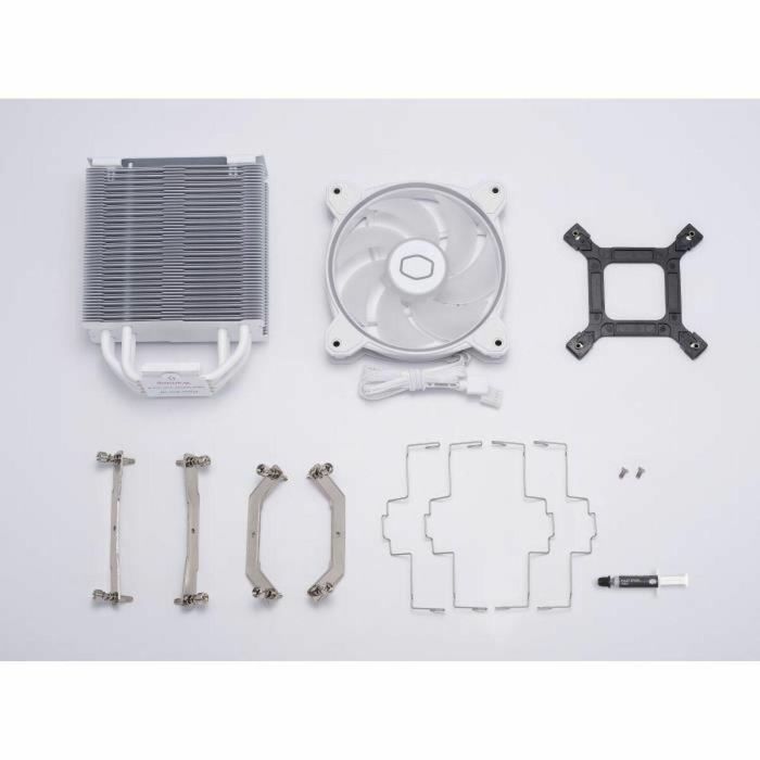Cooler Master COO4719512134092 Hyper 212 Halo White ARGB Enfriador de CPU con Ventilador 120mm Iluminación ARGB 180W TDP 1