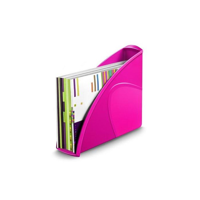 Revistero Plastico Cep 674+G Gloss 674 80Mm Rosa