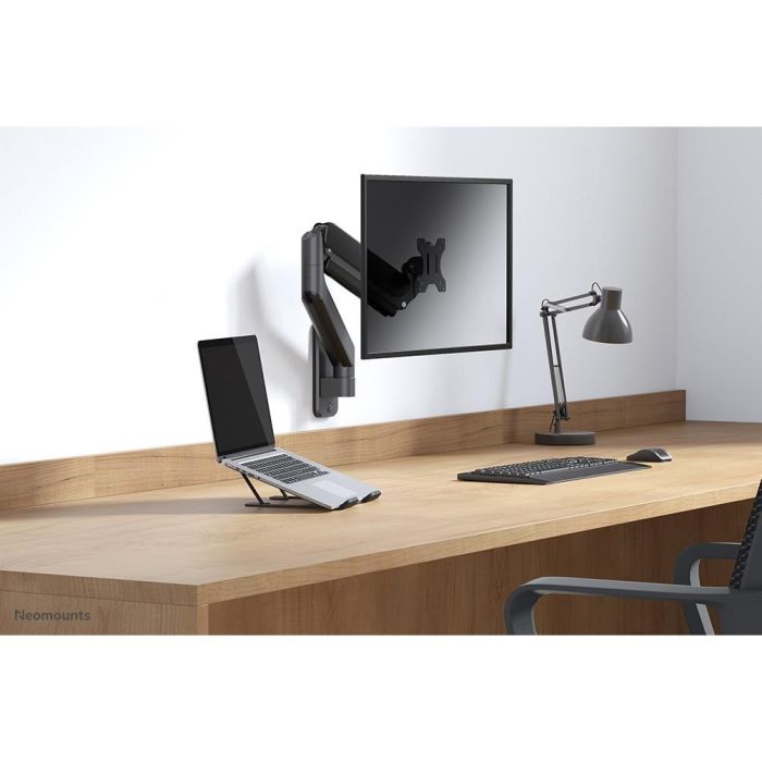 Neomounts AWL75-450BL Adaptador de pared para brazo de monitor Negro Aluminio Compatible con DS70-450BL1 DS75-450BL2 5