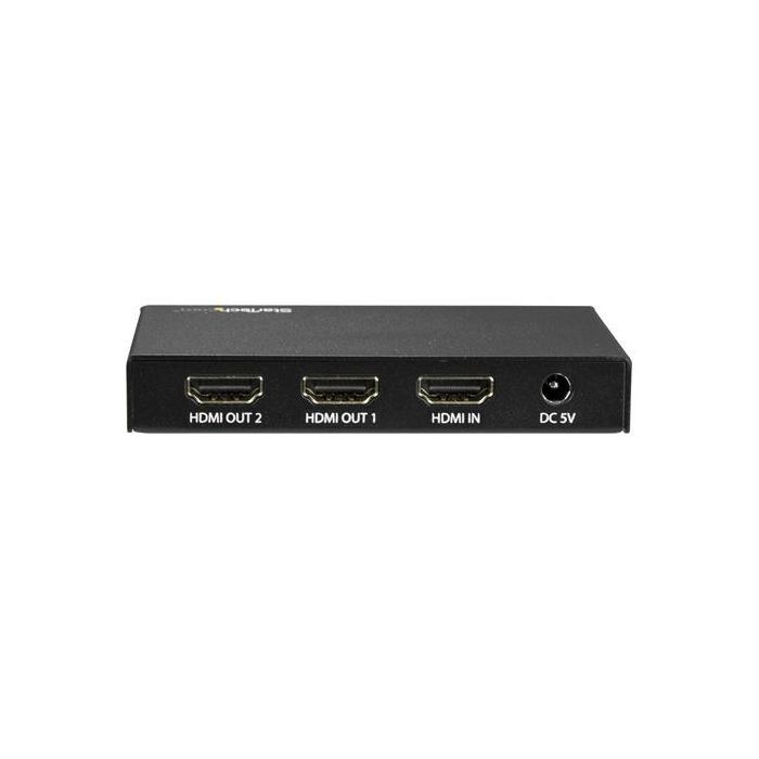 Splitter HDMI Startech ST122HD202 Negro