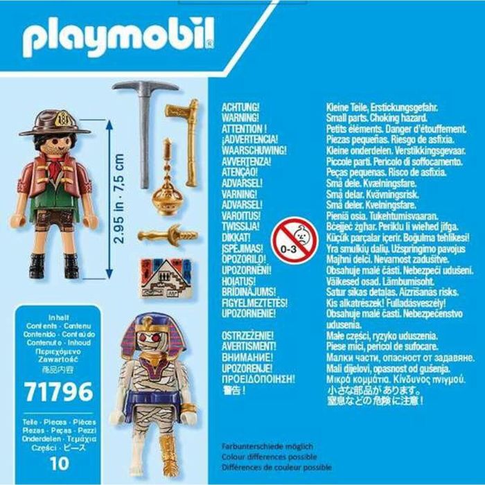 Cazador de tesoro y momia playmobil 1 Cazador de tesoro y momia playmobil 1