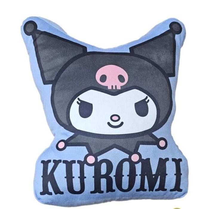 SANRIO Cojín 3D Kuromi Hello Kitty 35x30cm 100% poliéster