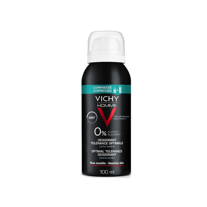 Vichy Homme Desodorante Spray Tolerancia 48H 100 ml