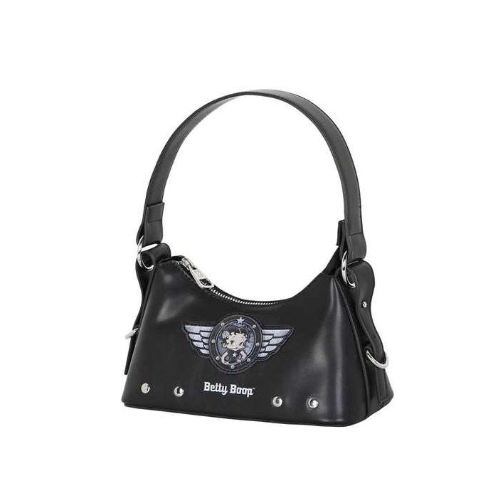 Karactermania Bolso Groovy Betty Boop Motor Love Negro 23 x 12 x 13 cm 0 Karactermania Bolso Groovy Betty Boop Motor Love Negro 23 x 12 x 13 cm 0