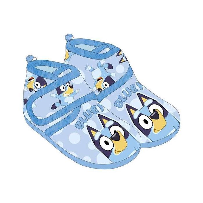 Cerdá Zapatillas de Casa Media Bota Bluey T028 para Niños - Azul Claro, Talla 28 Cerdá Zapatillas de Casa Media Bota Bluey T028 para Niños - Azul Claro, Talla 28