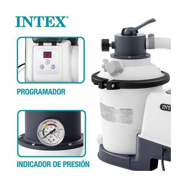 Intex Depuradora Filtro Arena Electrica 5700l/h 220/240v 8 Intex Depuradora Filtro Arena Electrica 5700l/h 220/240v 8