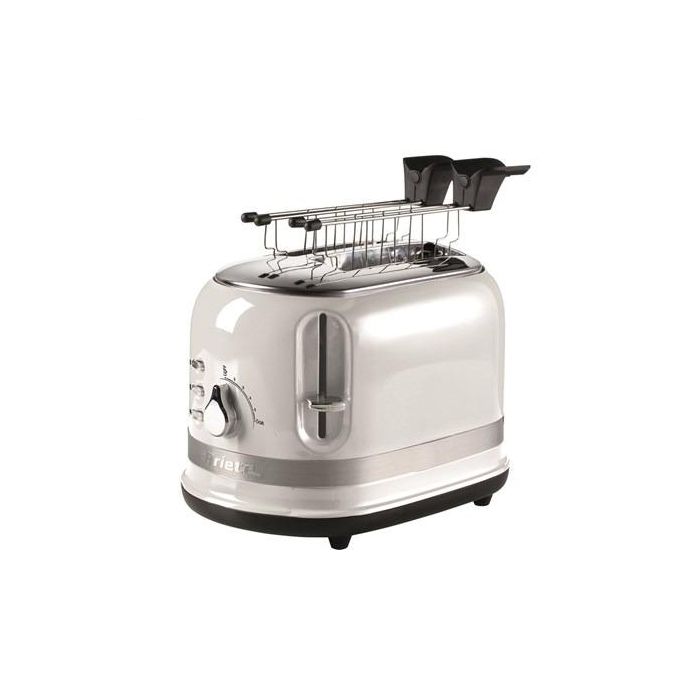 Ariete 149/01 Tostador Moderna 2 Ranuras Blanco con Pinzas, 6 Niveles de Dorado, Descongelado, Recalentado y Cancelación 2