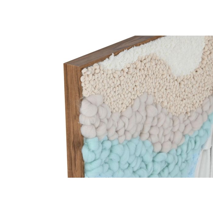 DKD Home Decor Cuadro Abstracto Multicolor Beige 4 x 80 x 60 cm (2 Unidades) 1