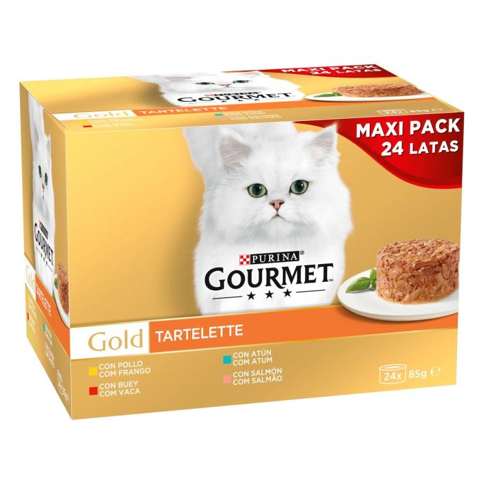 Purina Gourmet Gold Multi Mega Tartalette Variado 96x85 gr Online