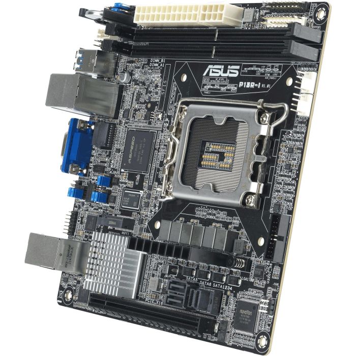 ASUS Placa Base P13R-I S1700 C262 DDR5 VGA 2xGBL mITX para Servidor 1