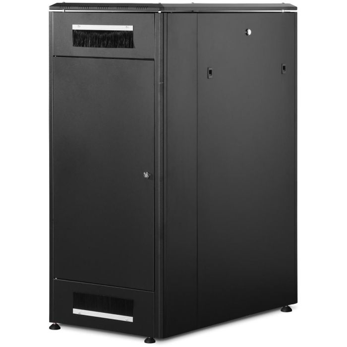 DIGITUS Unique 26HE Armario de red 26U 1342x600x1000mm, Rack independiente 800kg, Rieles, Negro 1
