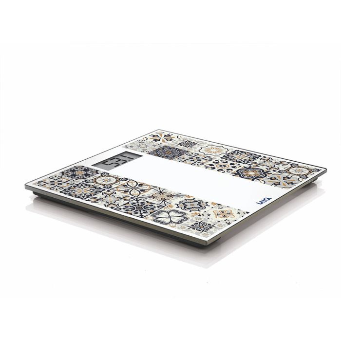 Báscula Digital de Baño LAICA Marrón Cristal Templado 180 kg