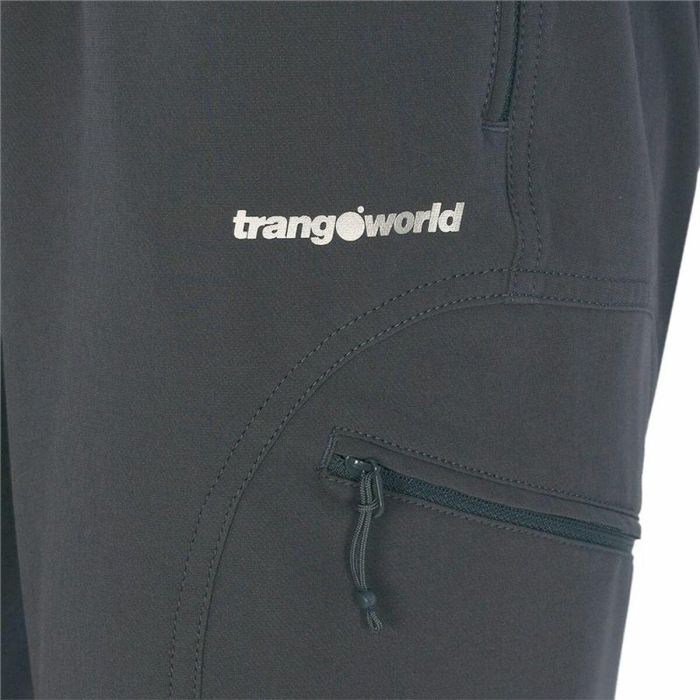 Pantalón Largo Deportivo Trangoworld Bossons Hombre Gris oscuro 1