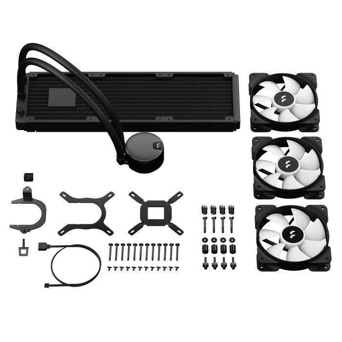 Fractal Design Refrigeración Líquida Lumen S36 V2 RGB 360mm, Compatible con Intel/AMD, FD-W-L1-S3612 4 Fractal Design Refrigeración Líquida Lumen S36 V2 RGB 360mm, Compatible con Intel/AMD, FD-W-L1-S3612 4