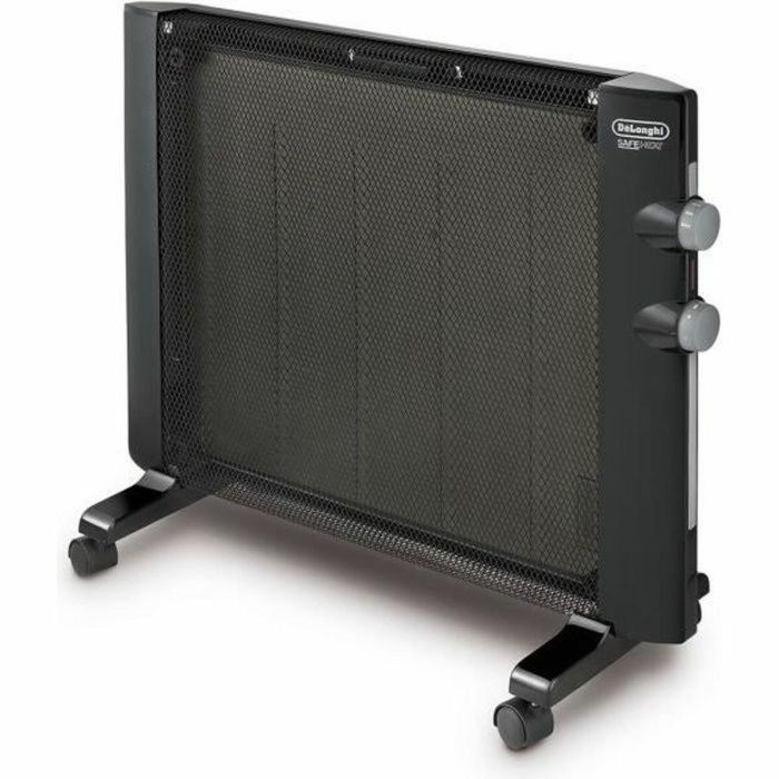 Delonghi HMP1500 Panel Radiante MICA 1500 W / 750 W con Termostato de Ambiente Negro