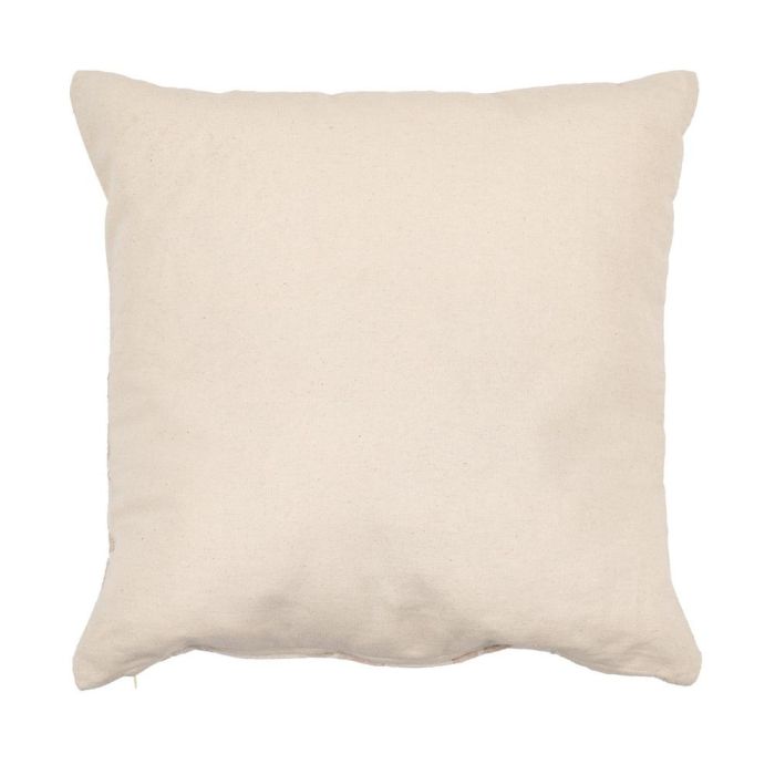 Cojín Crema Algodón Decoración 45 X 45 cm
