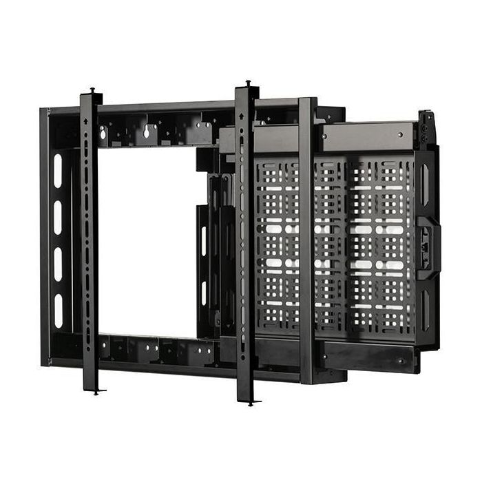 B-Tech Flat Screen Wall Mount With Slide-Out AV Storage Tray, black B-Tech Flat Screen Wall Mount With Slide-Out AV Storage Tray, black