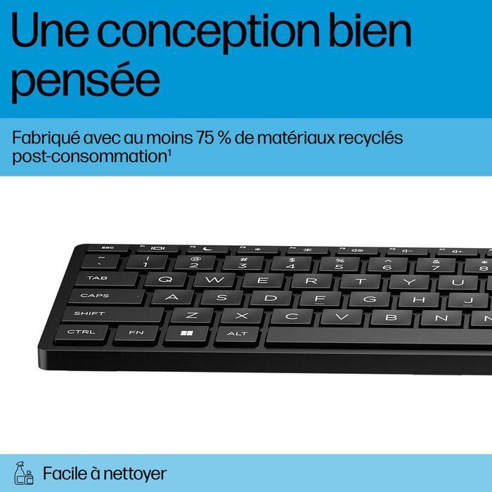 HP 320K Teclado USB con Cable para Escritorio Cómodo y Fiable - Diseño UK para Productividad Profesional 11