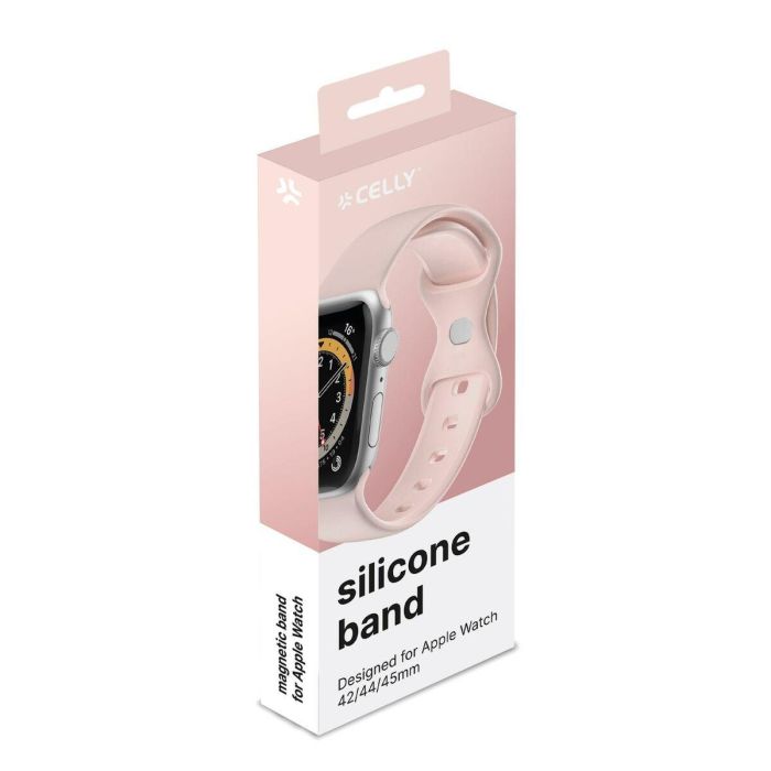 Correa para Reloj Celly WBANDSIL44BP Correa para Reloj Celly WBANDSIL44BP