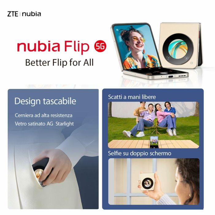 Smartphone Nubia 6,9" Octa Core 8 GB RAM 256 GB Negro 4 Smartphone Nubia 6,9" Octa Core 8 GB RAM 256 GB Negro 4