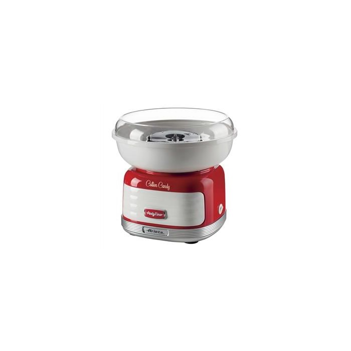 Ariete 2973 Máquina de Algodón de Azúcar, Roja, Funciona con Azúcar y Caramelos Duros Ariete 2973 Máquina de Algodón de Azúcar, Roja, Funciona con Azúcar y Caramelos Duros
