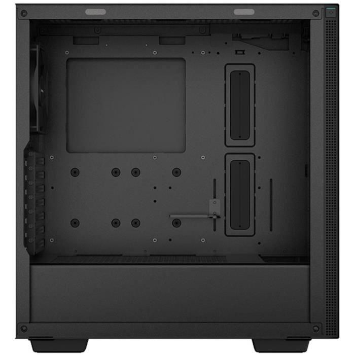 Caja de PC Mid Tower sin fuente de alimentación - DEEPCOOL CH510 (Negro) - E-ATX/ATX/Micro ATX - 1x120mm - USB 3.0/HD Audio - Vidrio templado 1