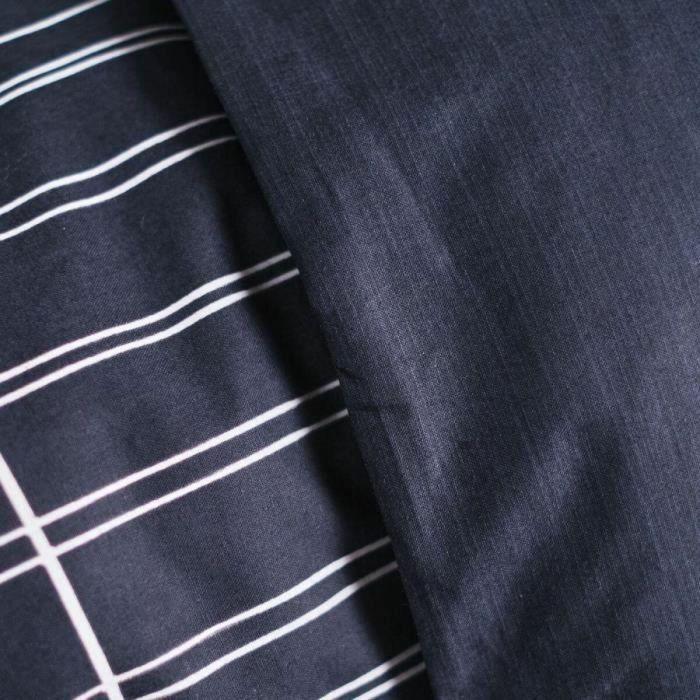 Today 116553 Juego de Cama Sunshine Algodón 240x260 cm + 2 Fundas Almohada 63x63 cm Estampado Cuadros para 2 Personas 1