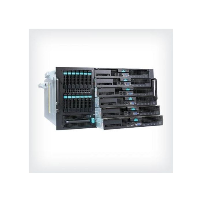 Intel MFSYS25V2 Carcasa de Ordenador Servidor Estante Negro Gris 1000W