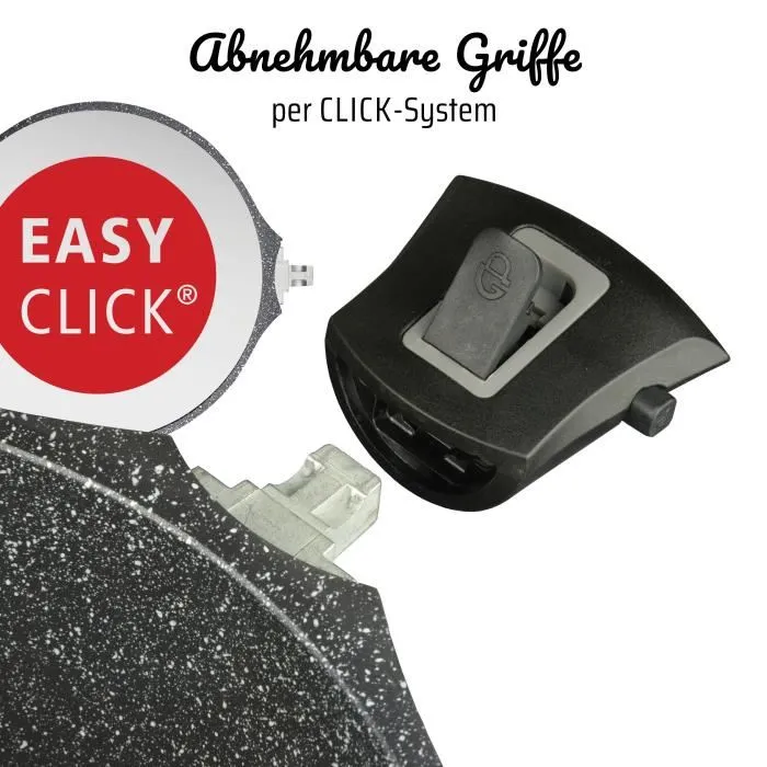 GSW GSW4005643167840 Olla de Aluminio Fundido Easy Click 20 cm Inducción 1