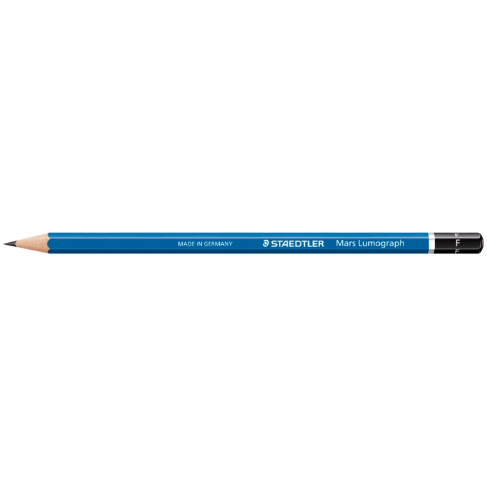 Staedtler Lápiz de Grafito Mars Lumograph 100 F Unidad 1