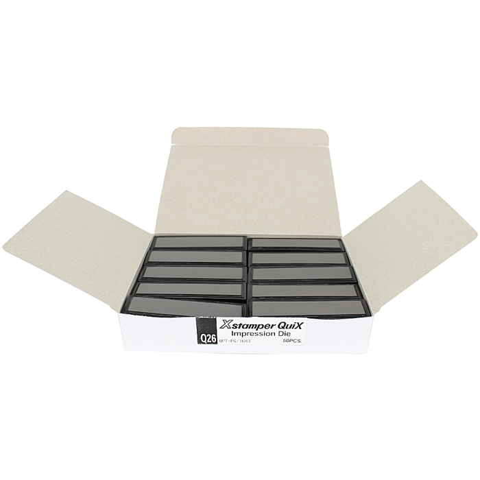 X'stamper Almohadilla Sello Quix Q-26 Consumible Máquina Sellos 1