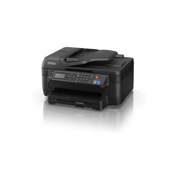 MULTIFUNCIÓN EPSON WIFI CON FAX WORKFORCE WF-2750DWF - 33/20 PPM BORRADOR - DUPLEX - SCAN 1200X2400PPP - USB - CART. 16 BK/C/M/Y /XL 1