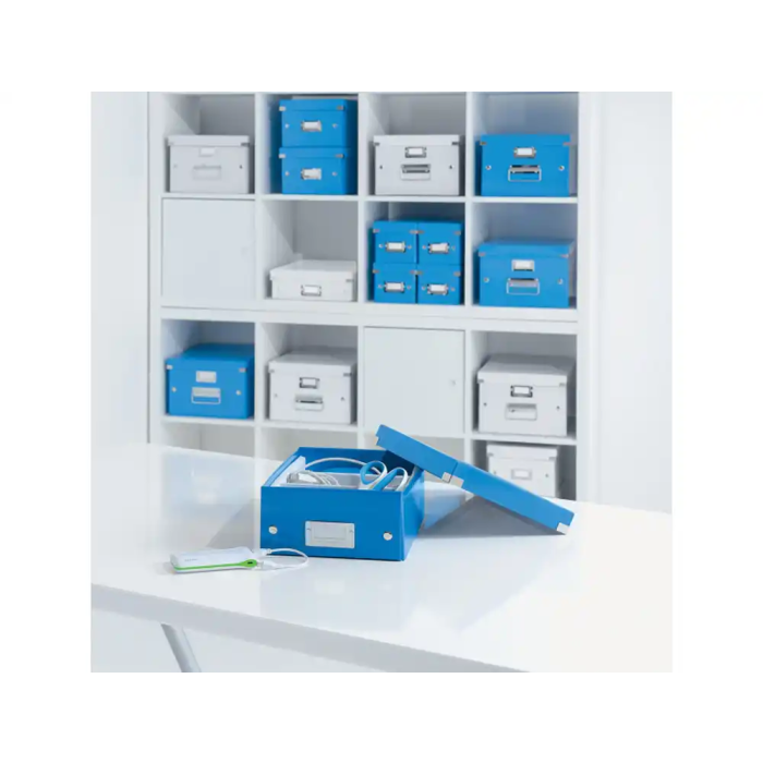 Leitz Caja CD Click&Store Azul 143x147x352 mm 7